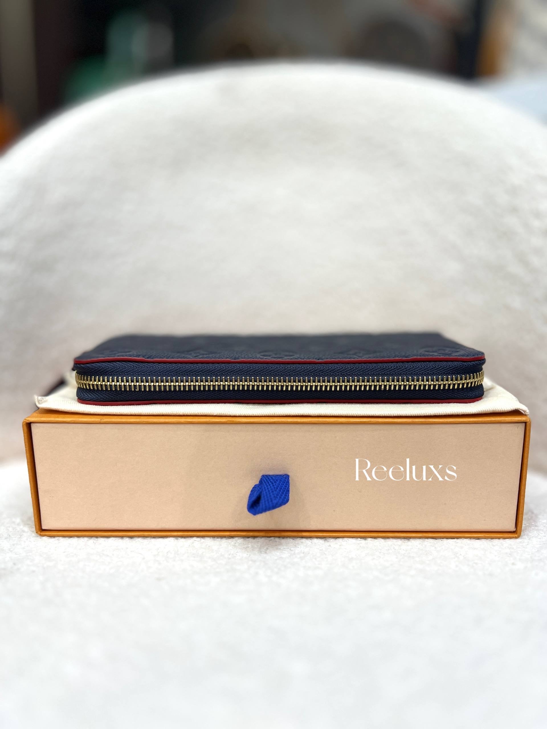 LOUIS VUITTON Monogram Empreinte Leather Wallet