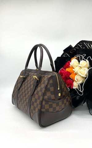 LOUIS VUITTON Berkeley Damier Ebene Handbag - Reeluxs 