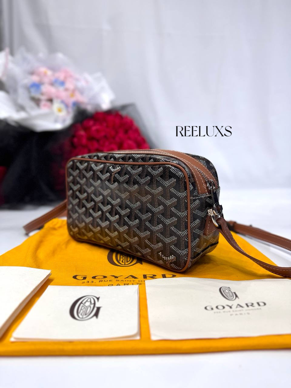 GOYARD Cap-Vert PM Bag Brown