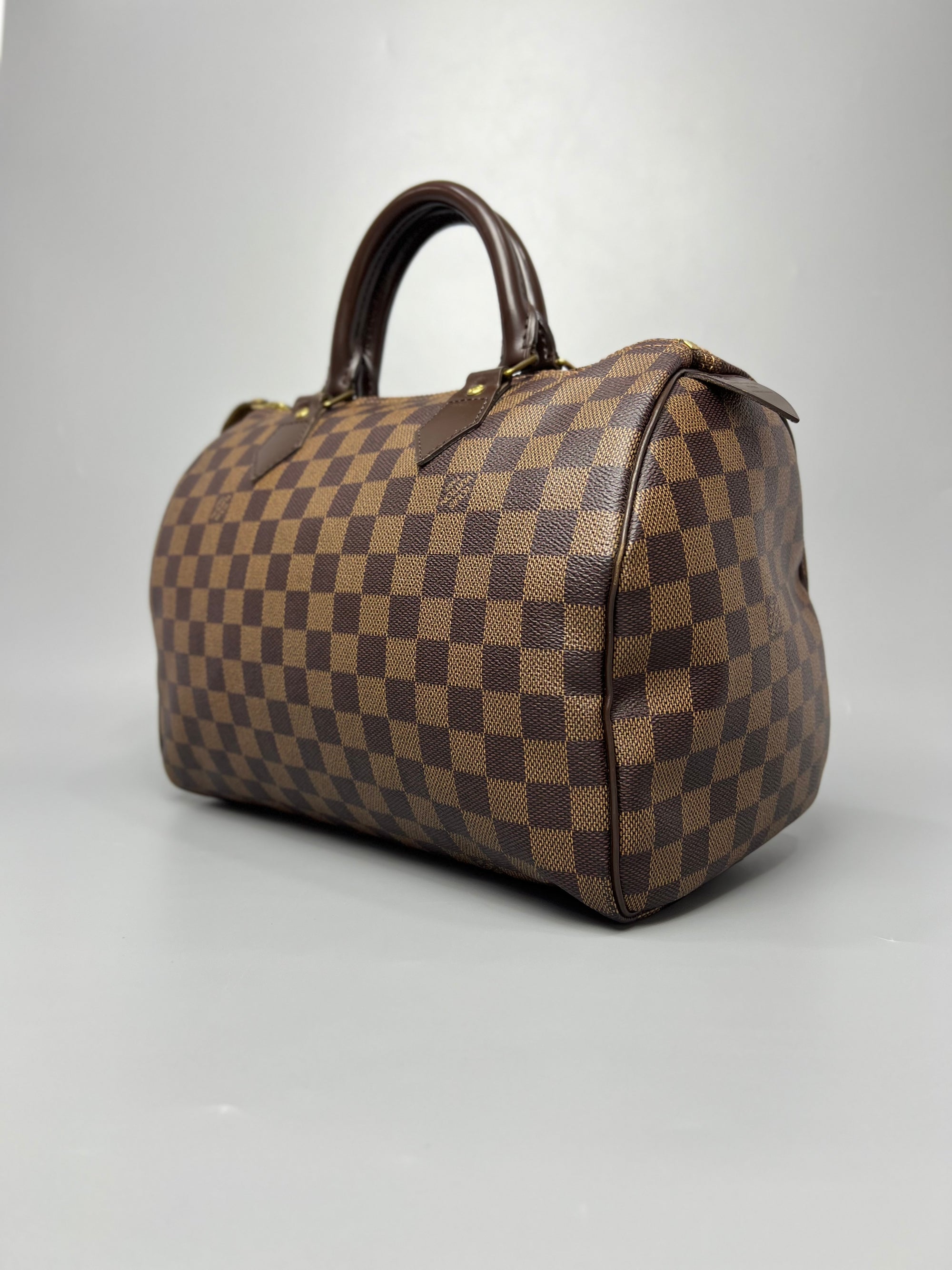 LOUIS VUITTON Damier Ebene Speedy 30 Women’s Handbag