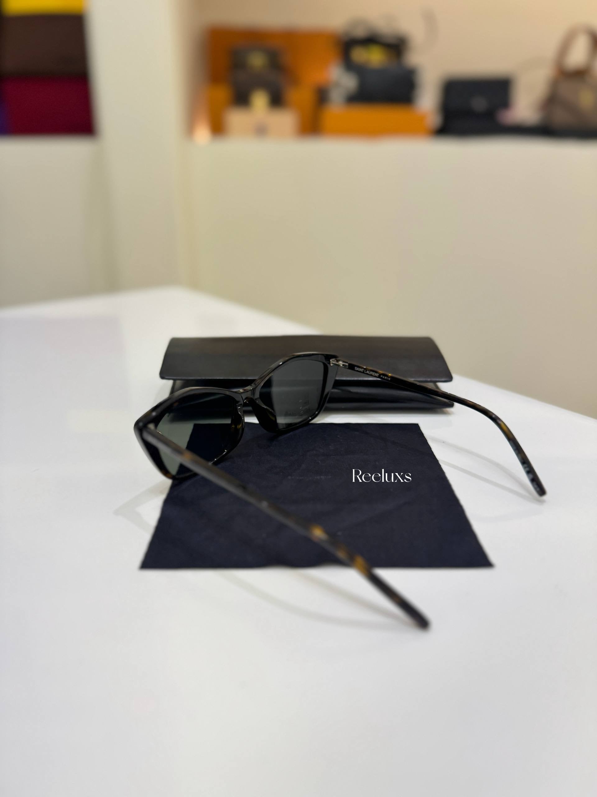 SAINT LAURENT SL 775/F 002 Cat-Eye Sunglasses