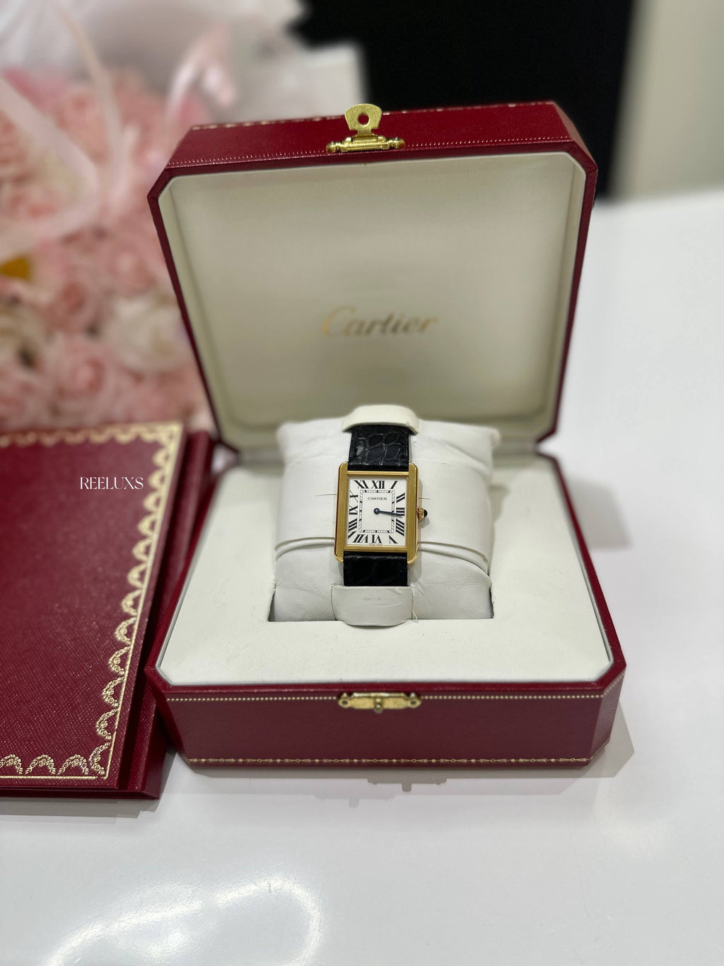 CARTIER Tank Solo In 18K Yellow Gold