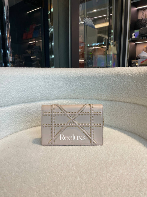 Christian Dior Diorama Leather Chain Shoulder Bag