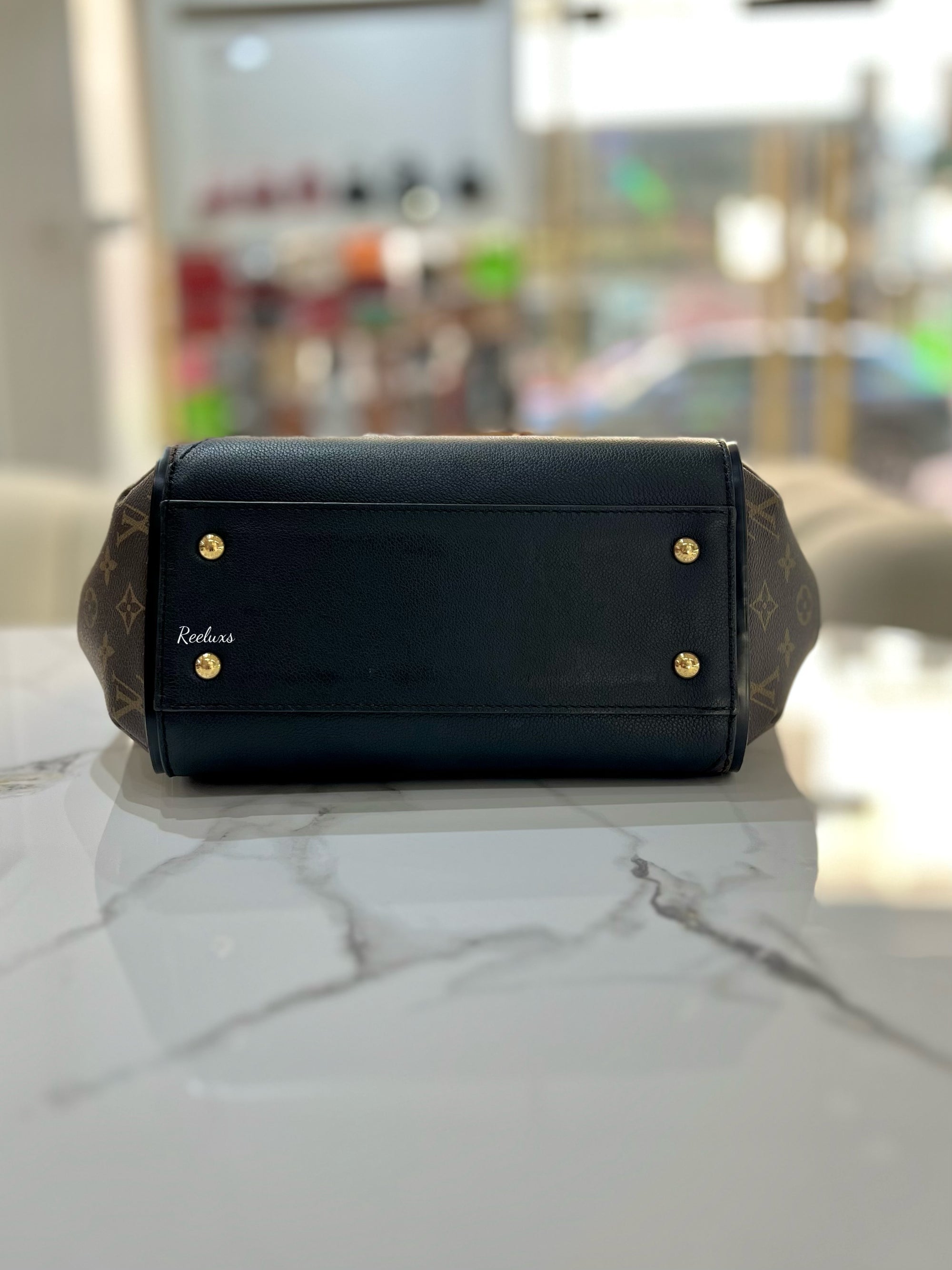LOUIS VUITTON Monogram Calfskin Kimono MM Tote Bag