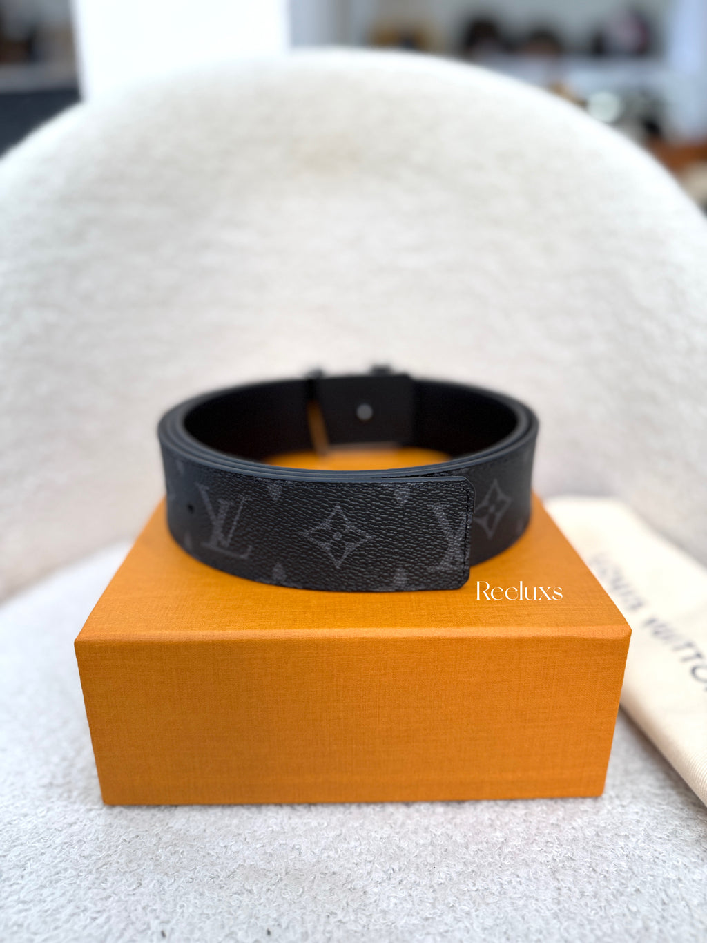 LOUIS VUITTON LV Initiales 40mm Reversible Belt