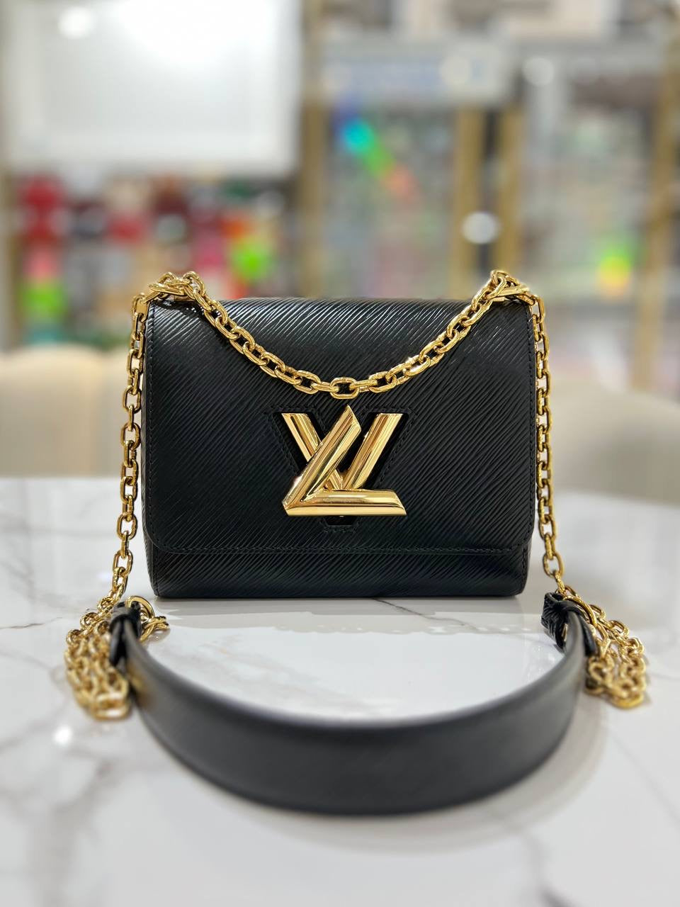 LOUIS VUITTON LV Epi Leather Twist PM Shoulder Bag