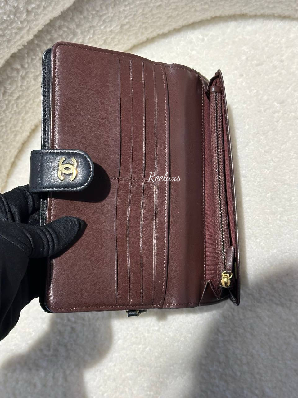 CHANEL  Timeless Bifold Long Wallet