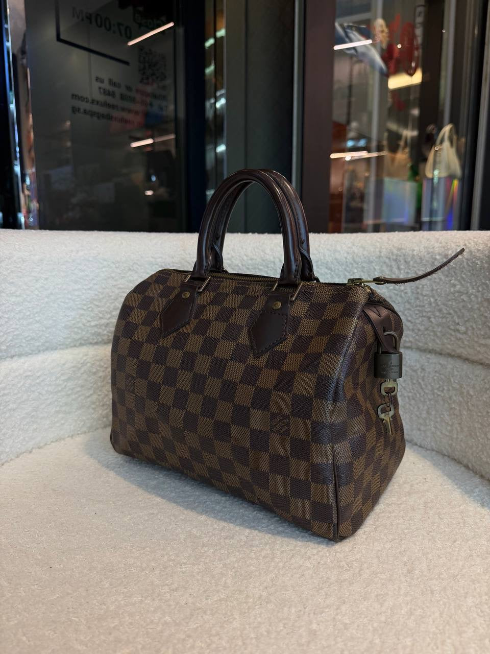 Louis Vuitton Speedy 25 Damier Ebene