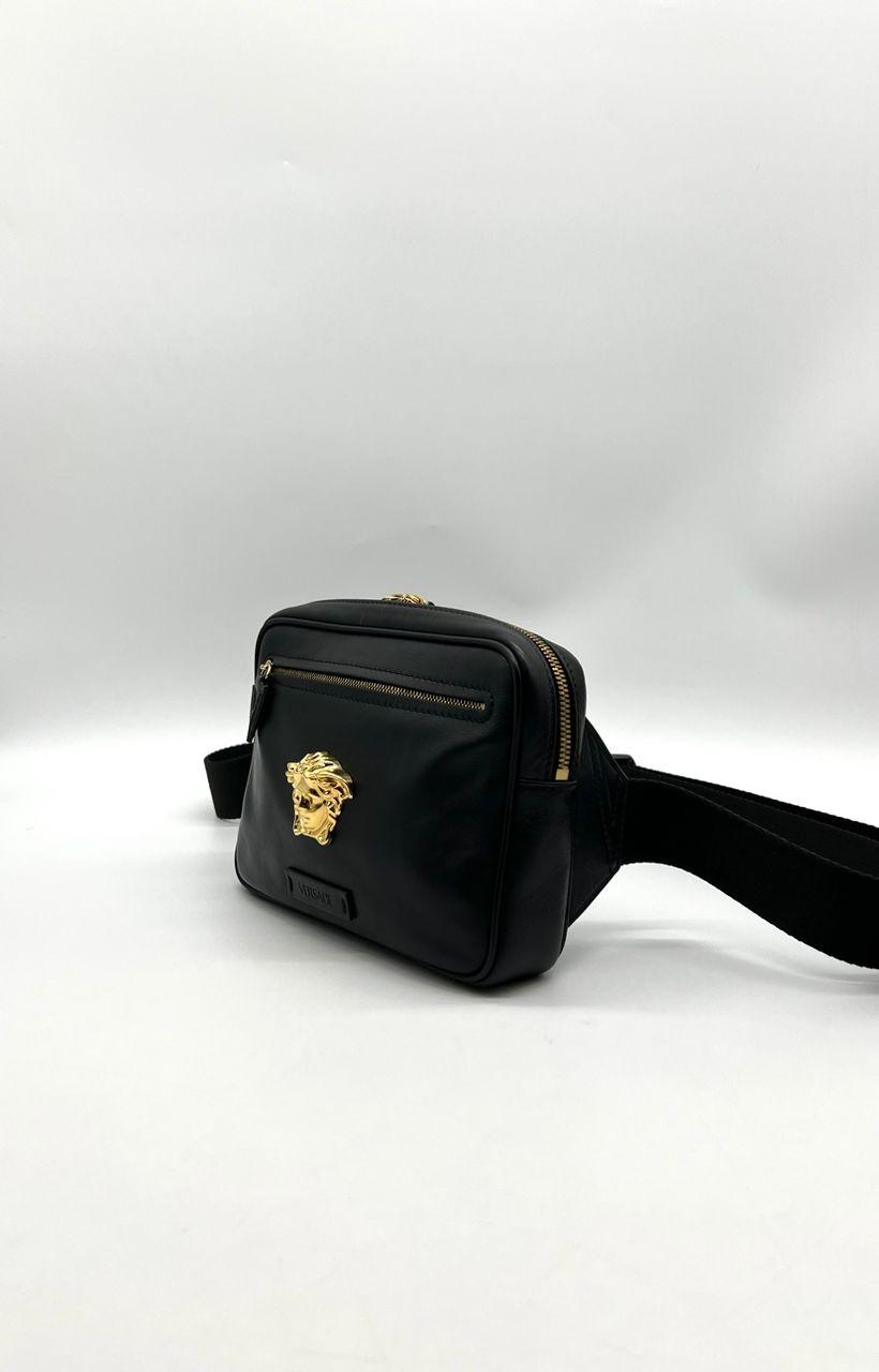 VERSACE Black 'La Medusa' Waist Bag - Reeluxs 