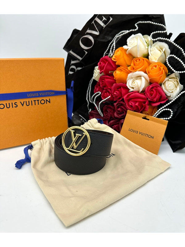 LOUIS VUITTON Circle 35mm Reversible Belt - Reeluxs 