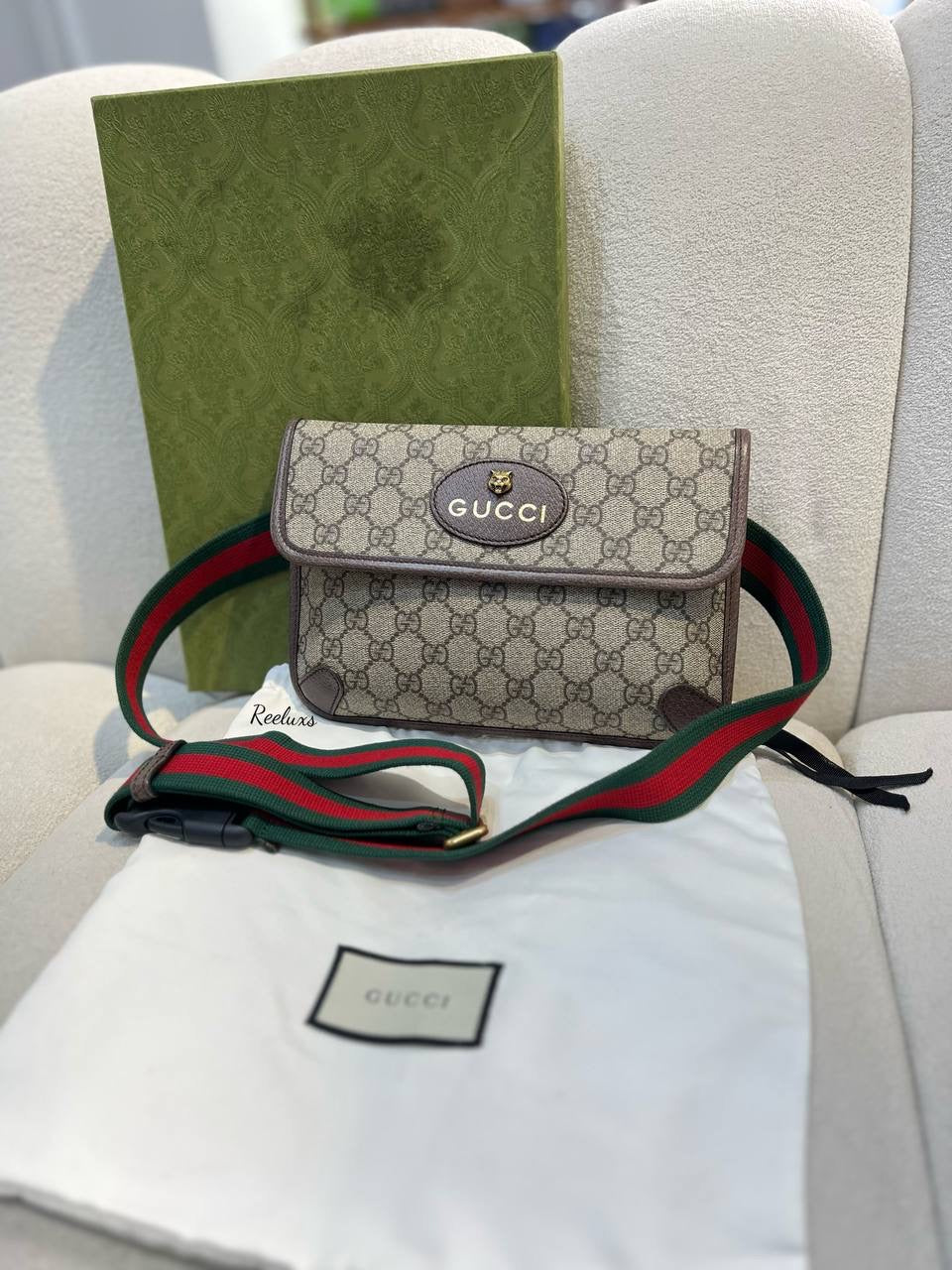 GUCCI Neo Vintage GG Supreme belt bag