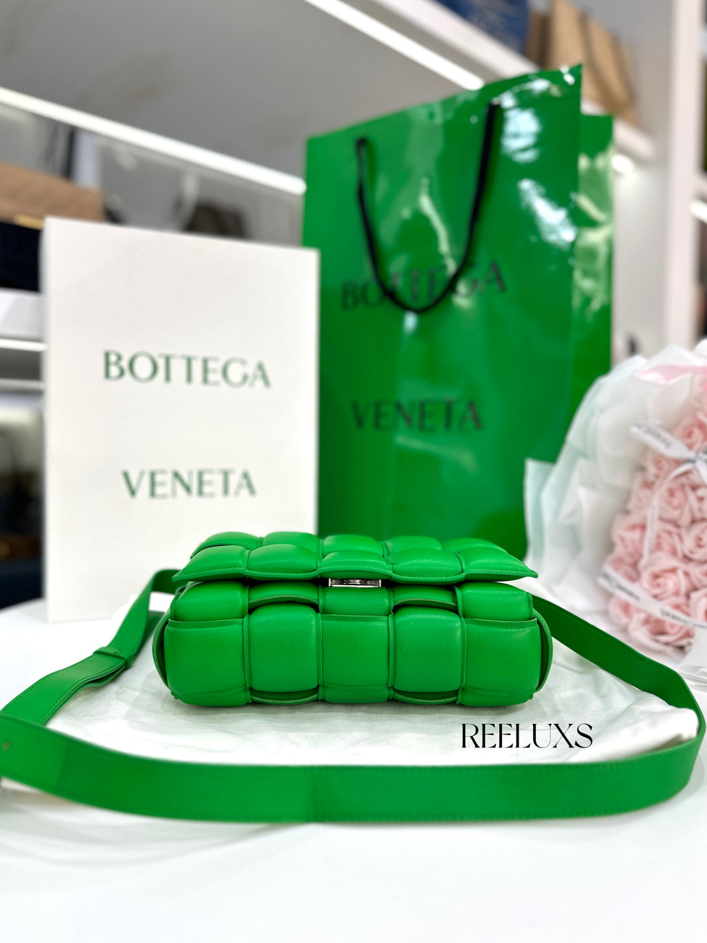 Bottega Veneta Padded Cassette Shoulder Bag