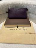 LOUIS VUITTON LV  Purple Epi Leather Accessories Pochetta