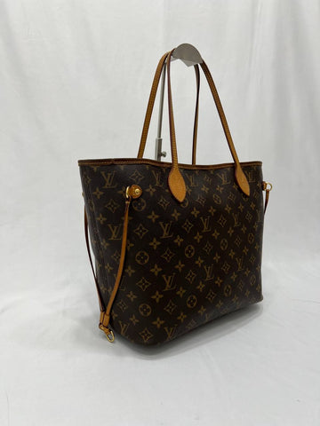 LOUIS VUITTON LV Monogram Neverfull MM Tote Handbag