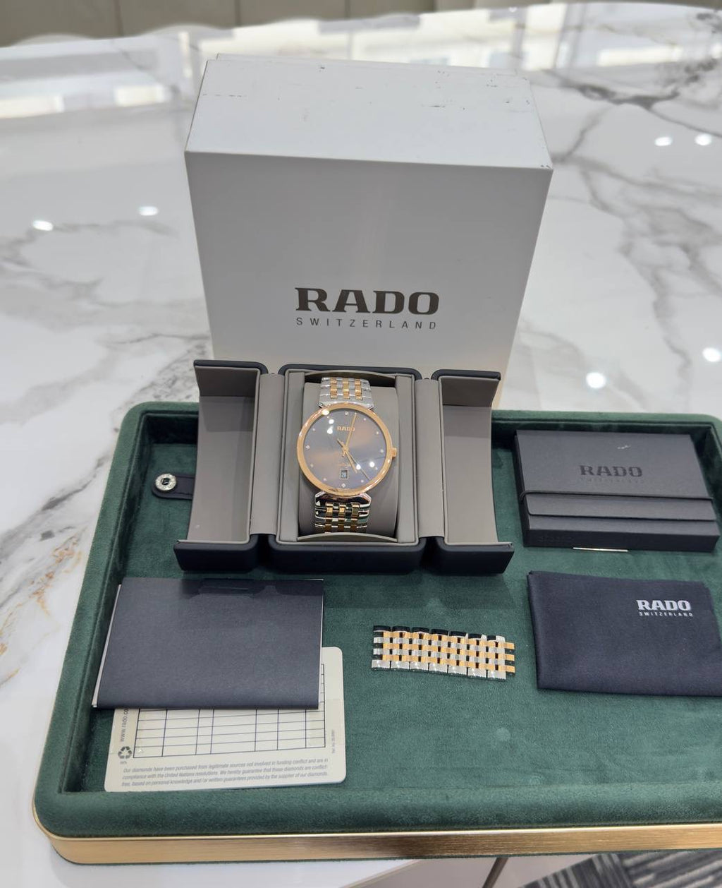 Full set 2023 RADO  Florence Classic Diamonds Watch