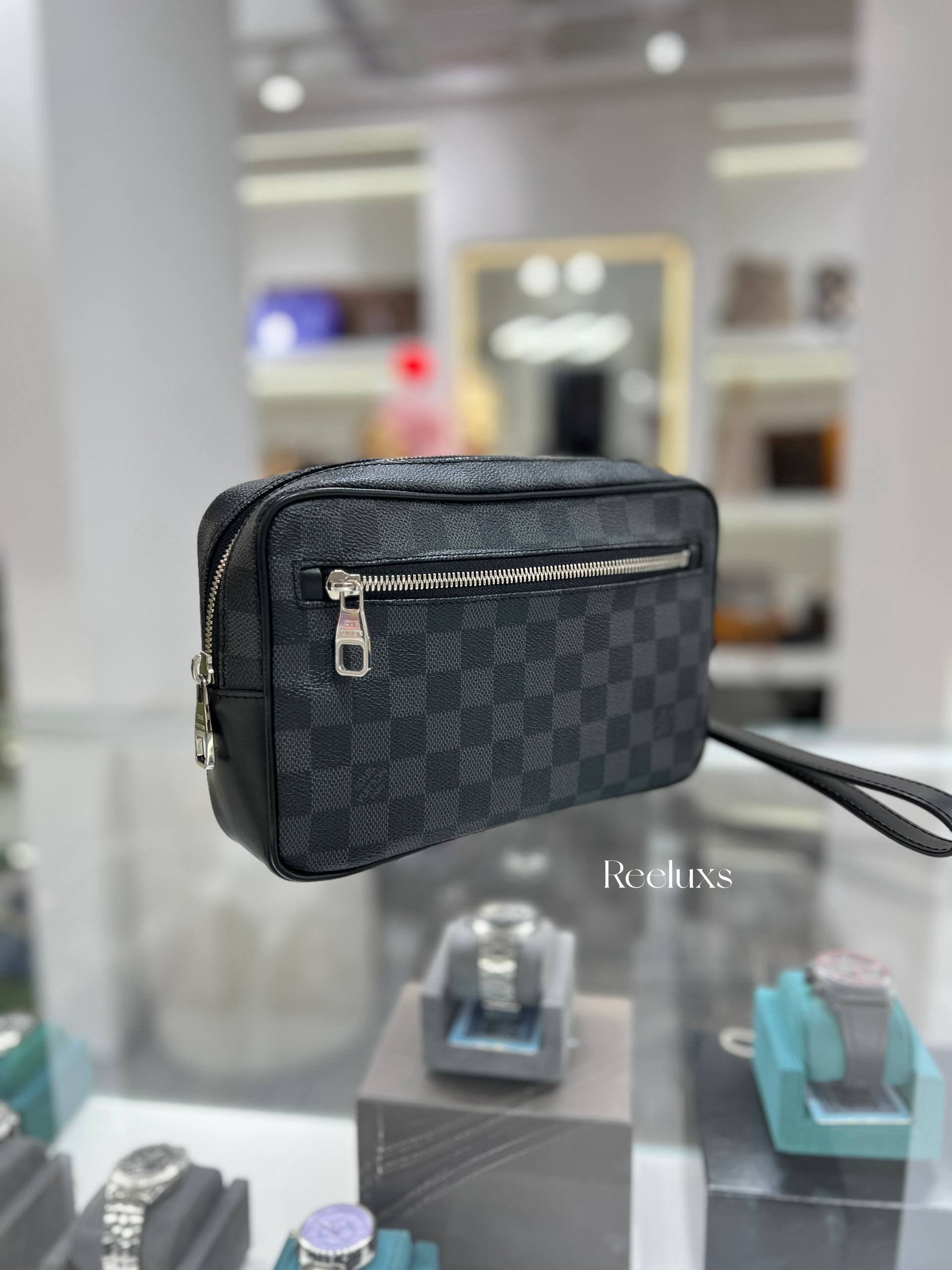 LOUIS VUITTON Pochette Kasai Clutch Bag