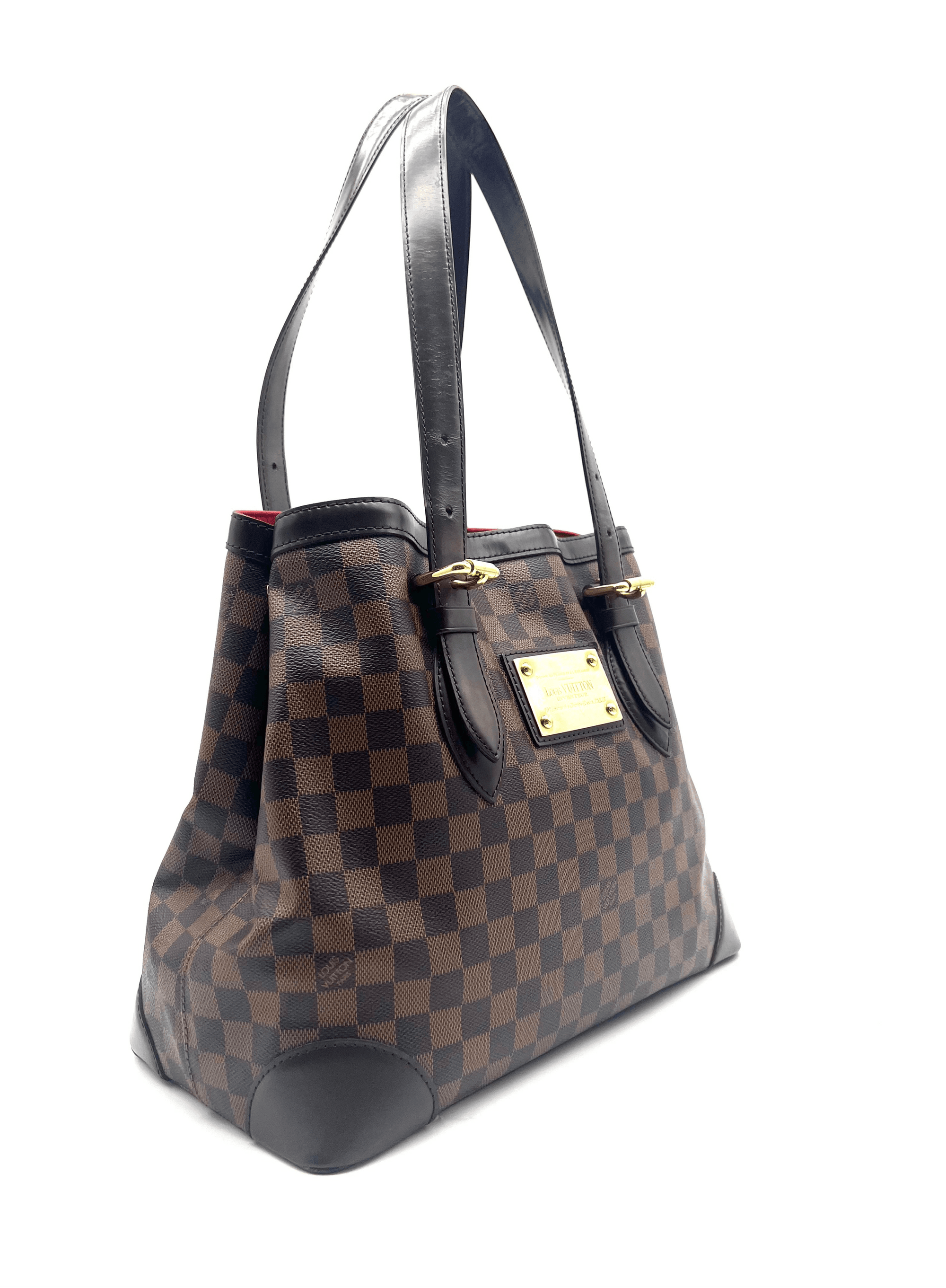 LOUIS VUITTON Damier Ebene Hampstead MM For Women's Shoulder Bag - Reeluxs 