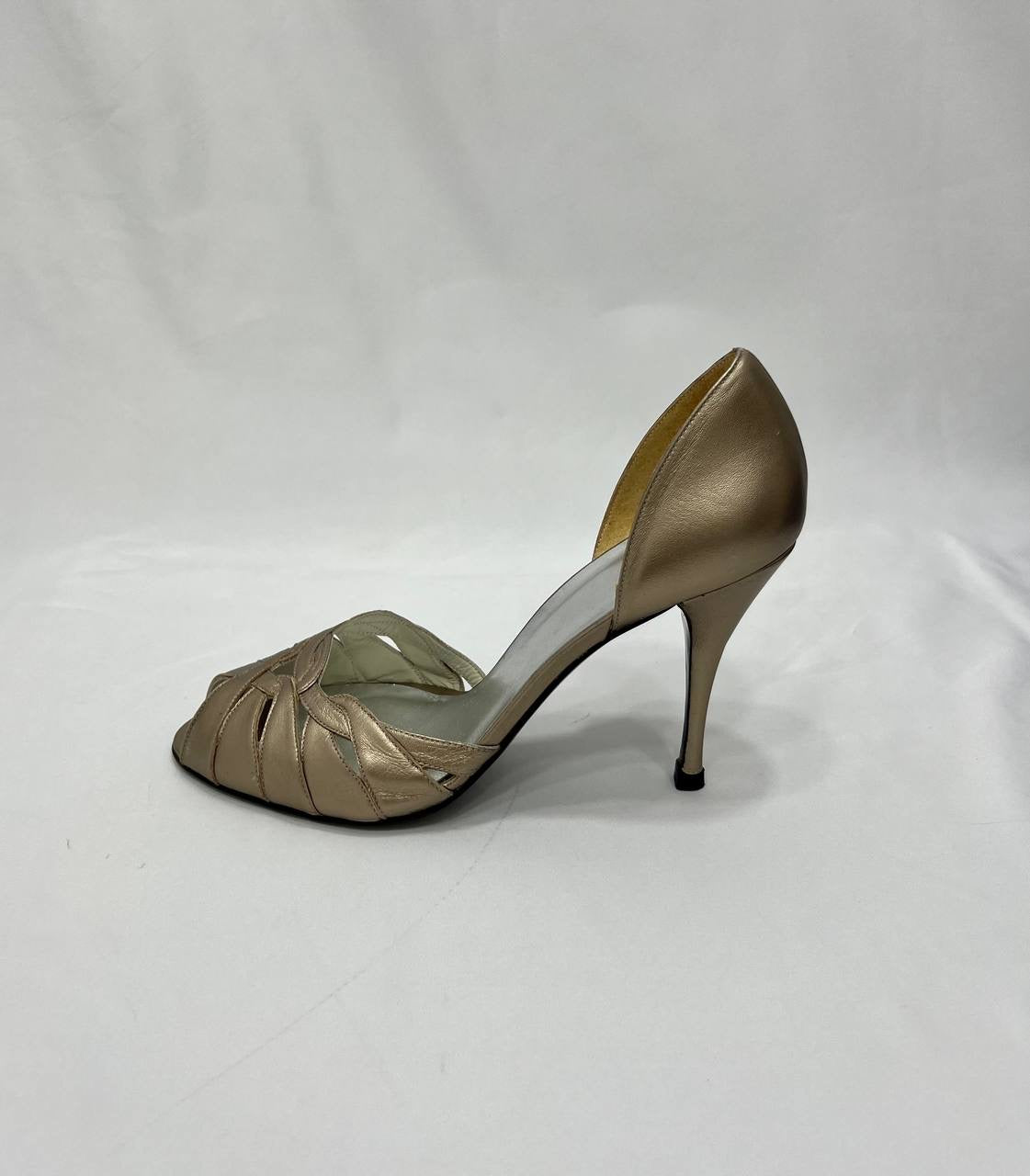 STUART WEITZMAN Gold Heels For Women