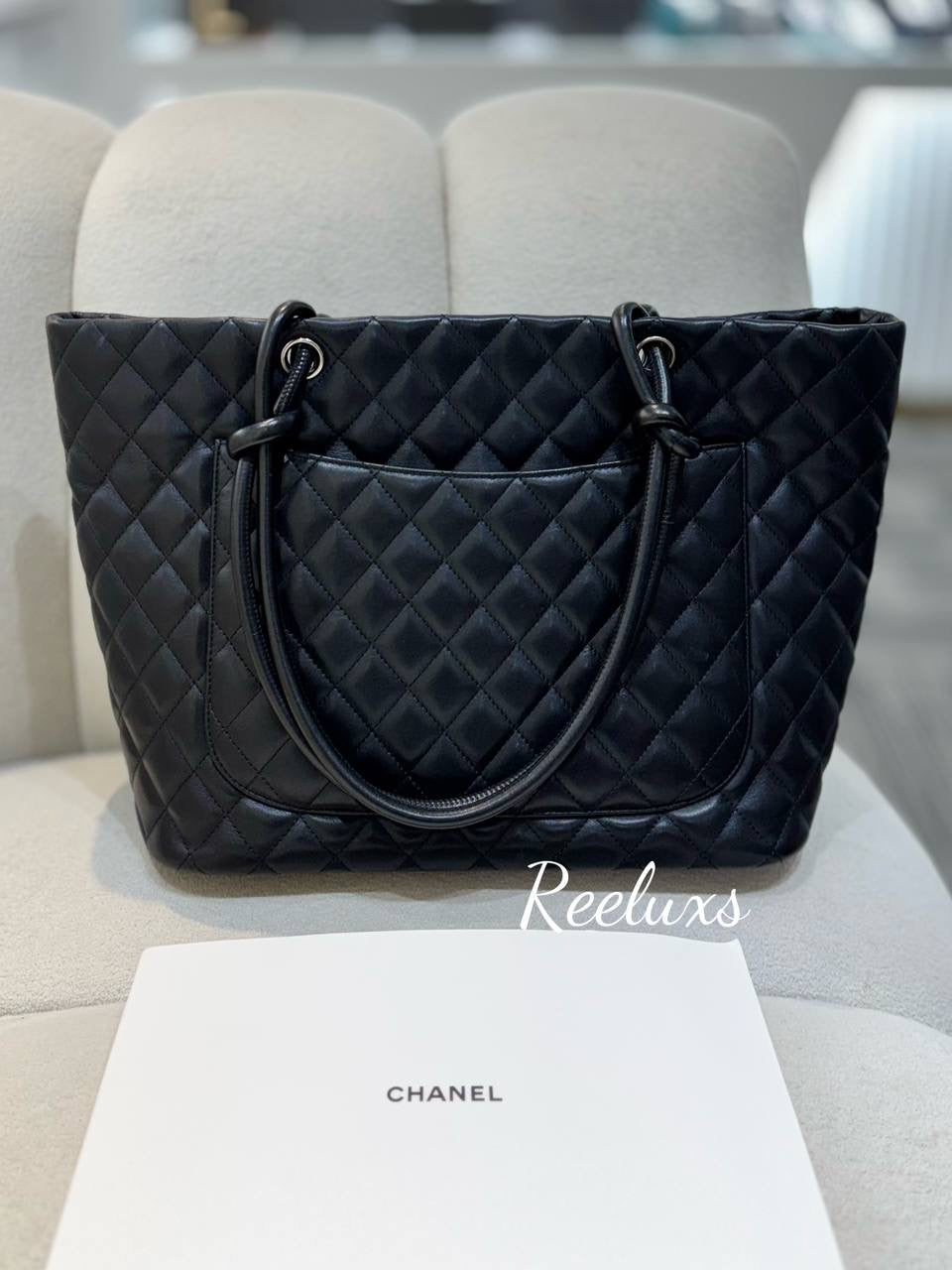 CHANEL Cambon Large Tote Women's Tote Bag