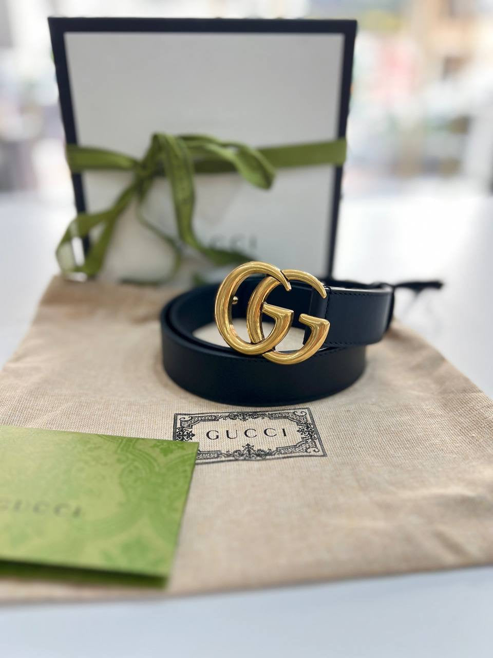 GUCCI GG Marmont  Leather Belt