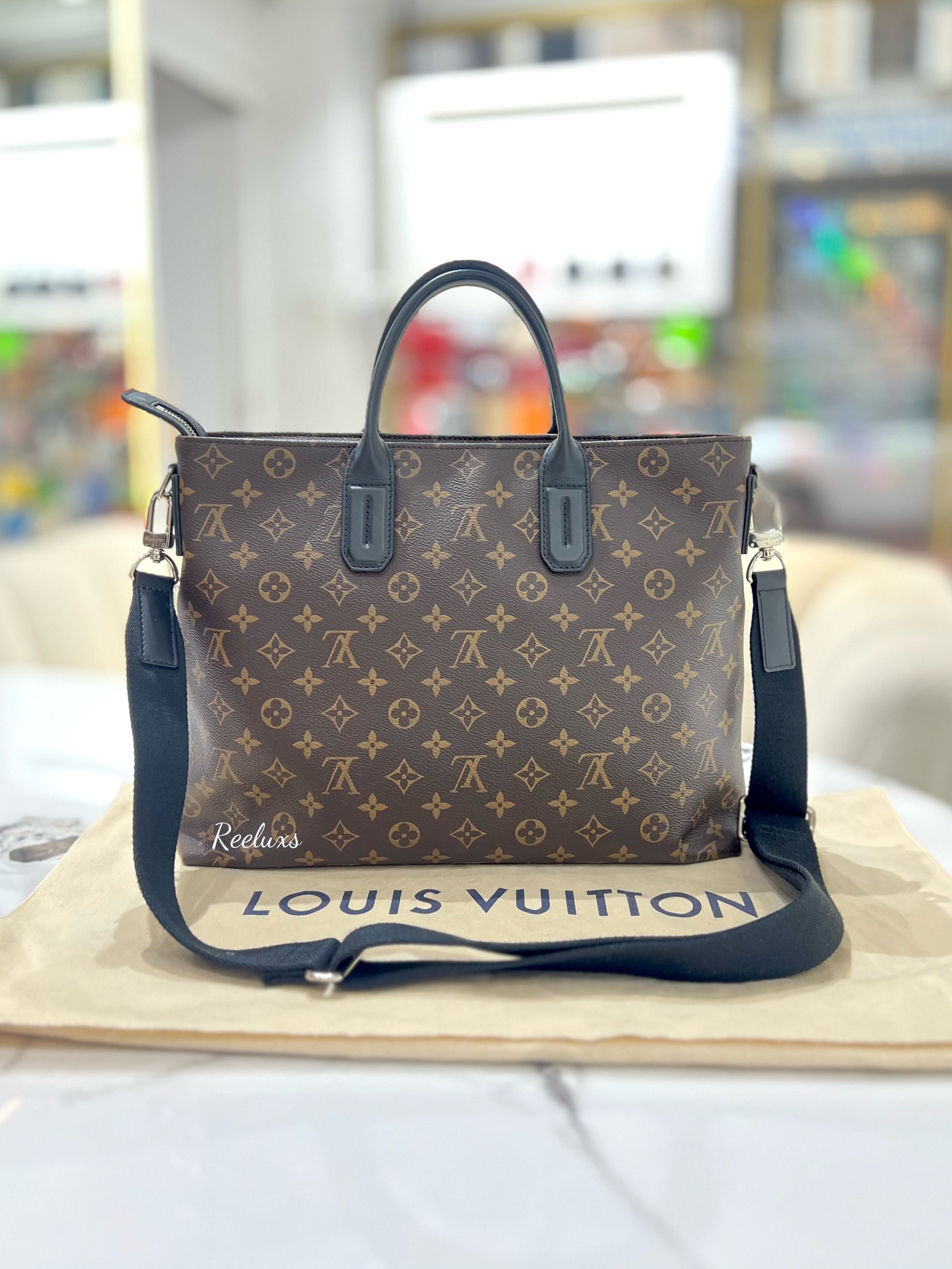 LOUIS VUITTON LV 7 Days A Week Monogram Macassar Shoulder Bag
