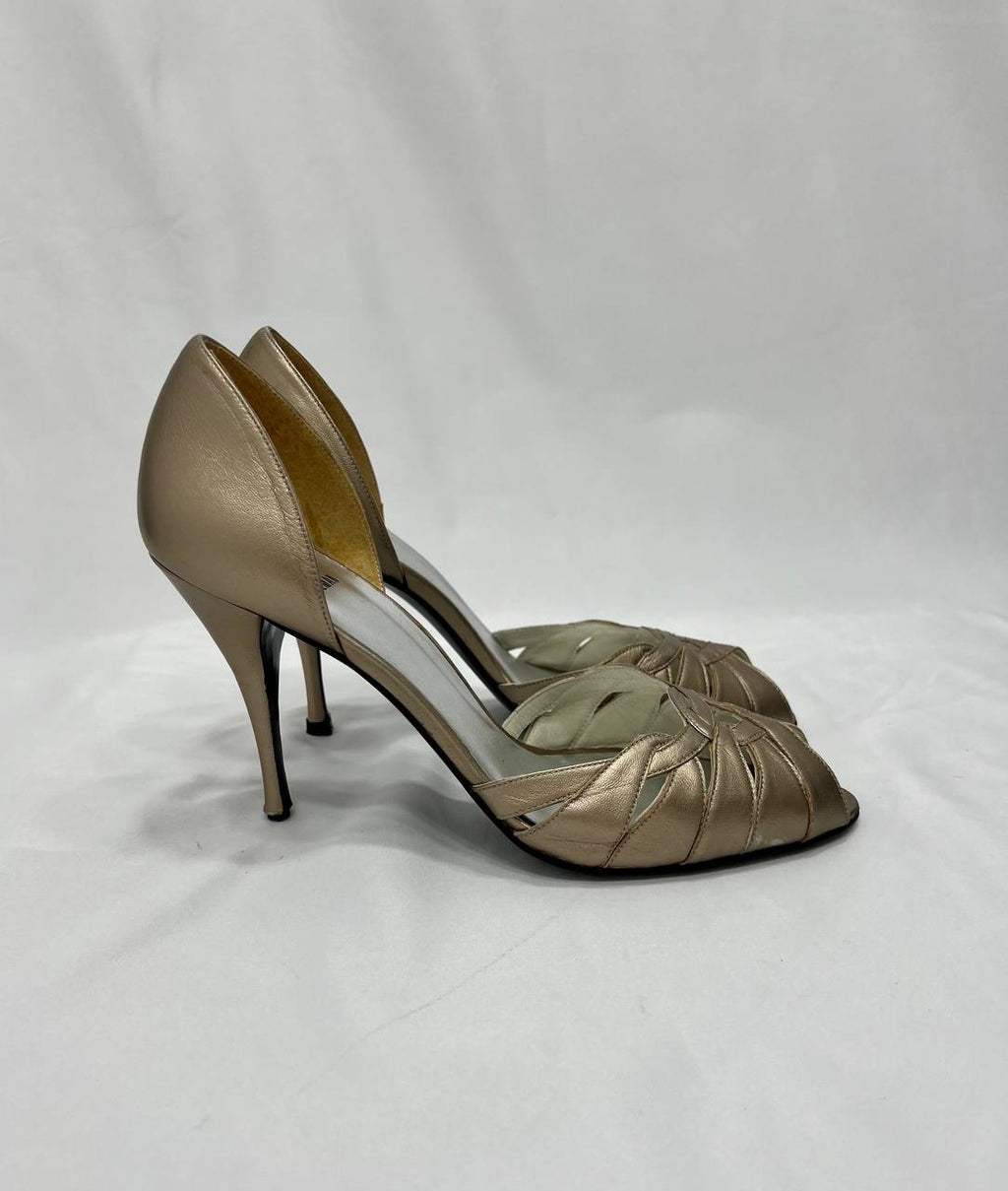 STUART WEITZMAN Gold Heels For Women