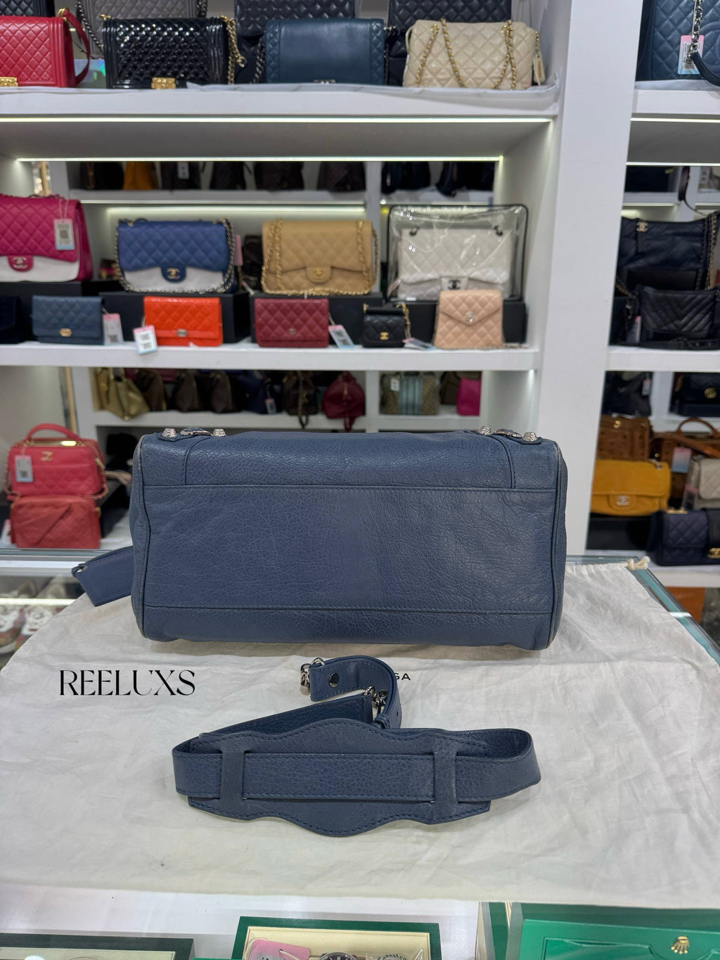 BALENCIAGA Velo bag featuring Giant 12 Silver Hardware (g12)
