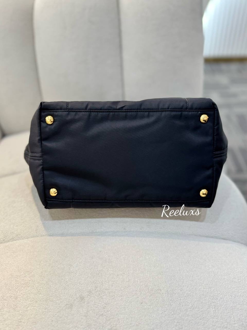 PRADA Tessuto Saffiano Nylon Tote Bag