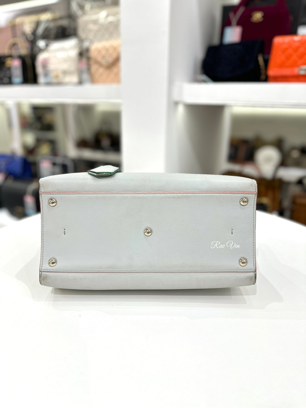 FENDI 3Jour Leather Tote Bag