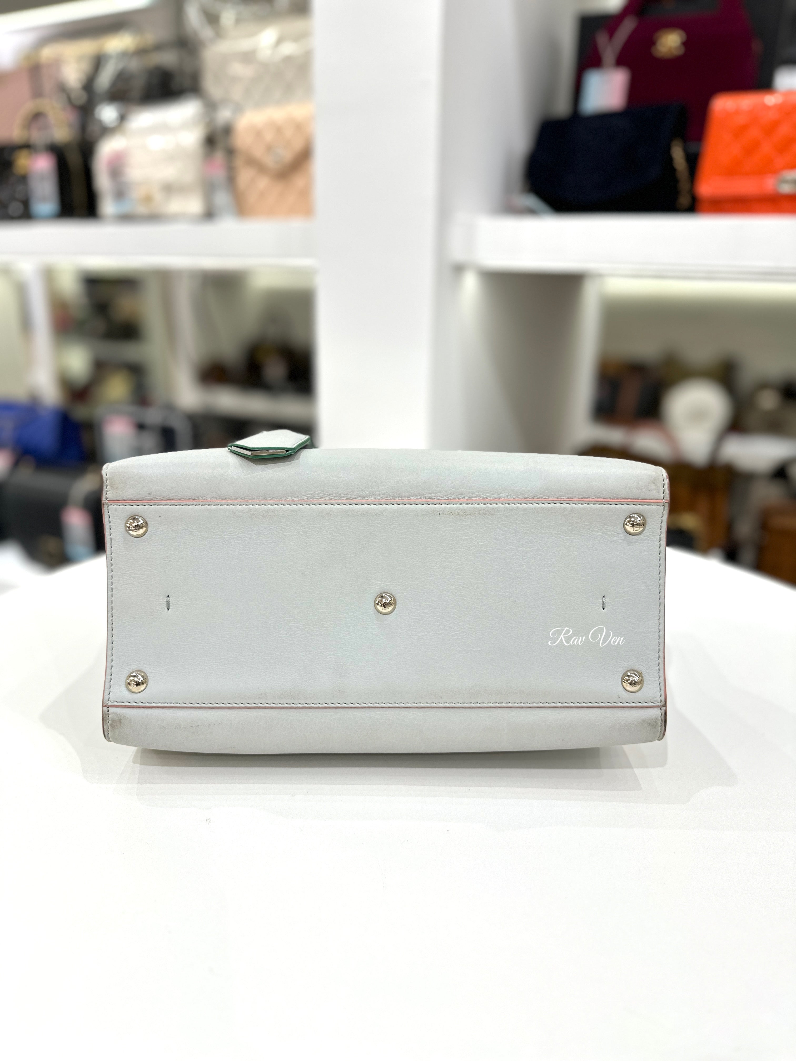 FENDI 3Jour Leather Tote Bag