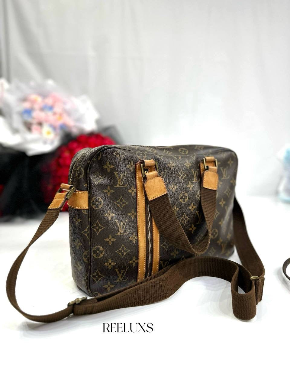 LOUIS VUITTON LV Sac Bosphore Briefcase Monogram Slingbag