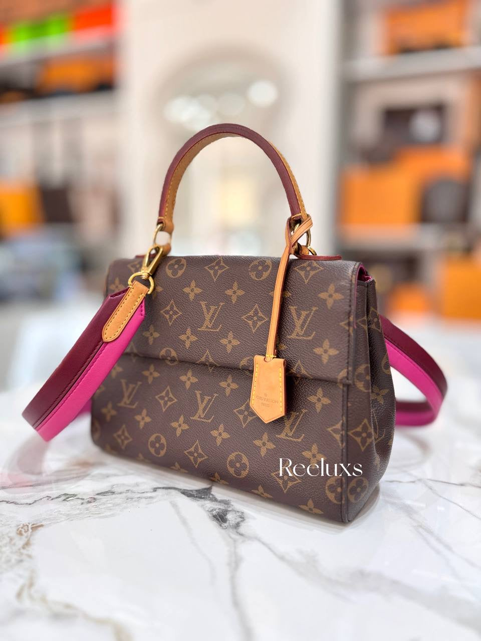 LOUIS VUITTON LV Cluny BB Monogram Canvas Handbag