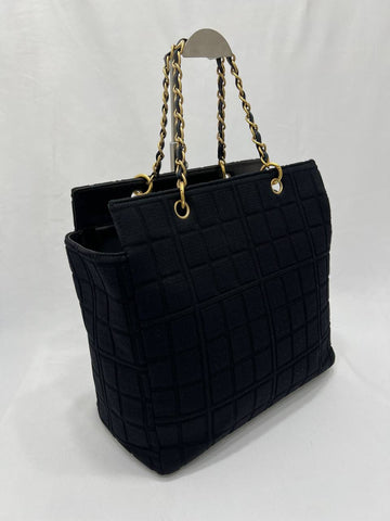 CHANEL Vintage Tote Bag Black