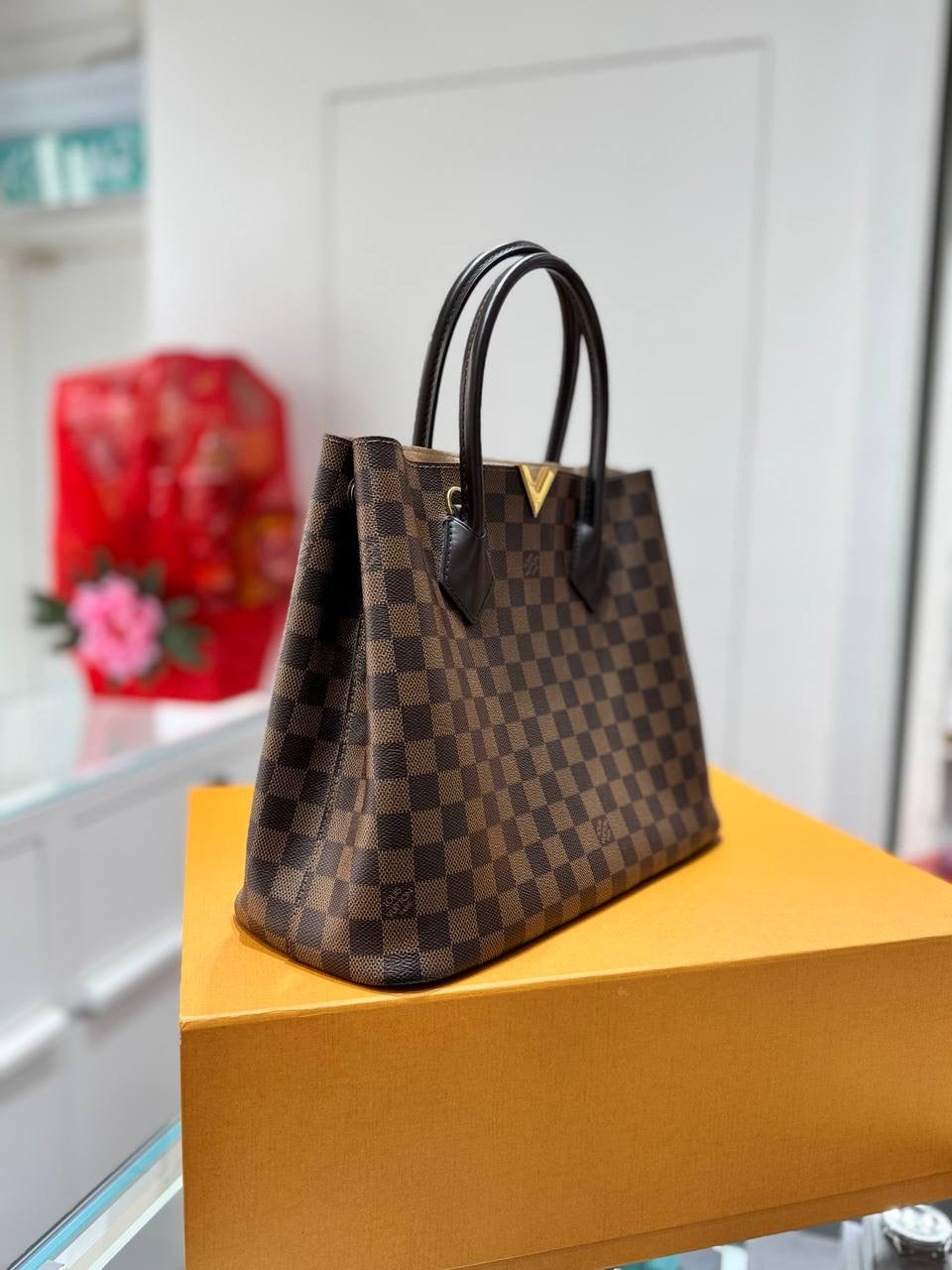 FULL SET LOUIS VUITTON LV Kensington Tote Bag