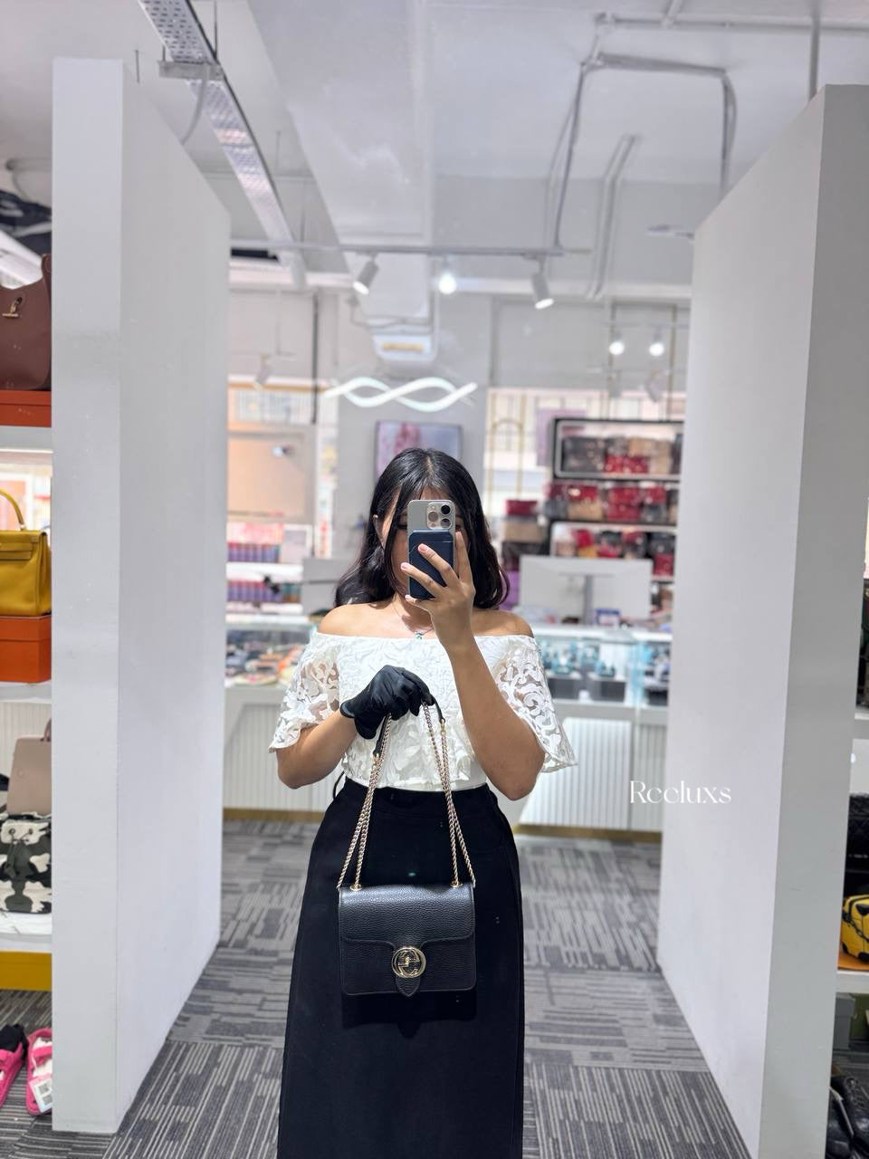 GUCCI Interlocking G Shoulder Bag