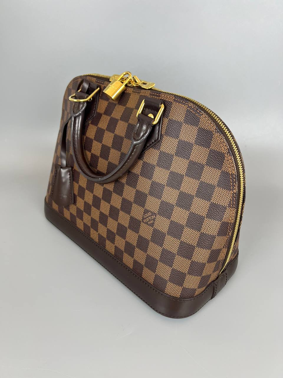 LOUIS VUITTON Alma PM - Damier Ebene Gold Hardware