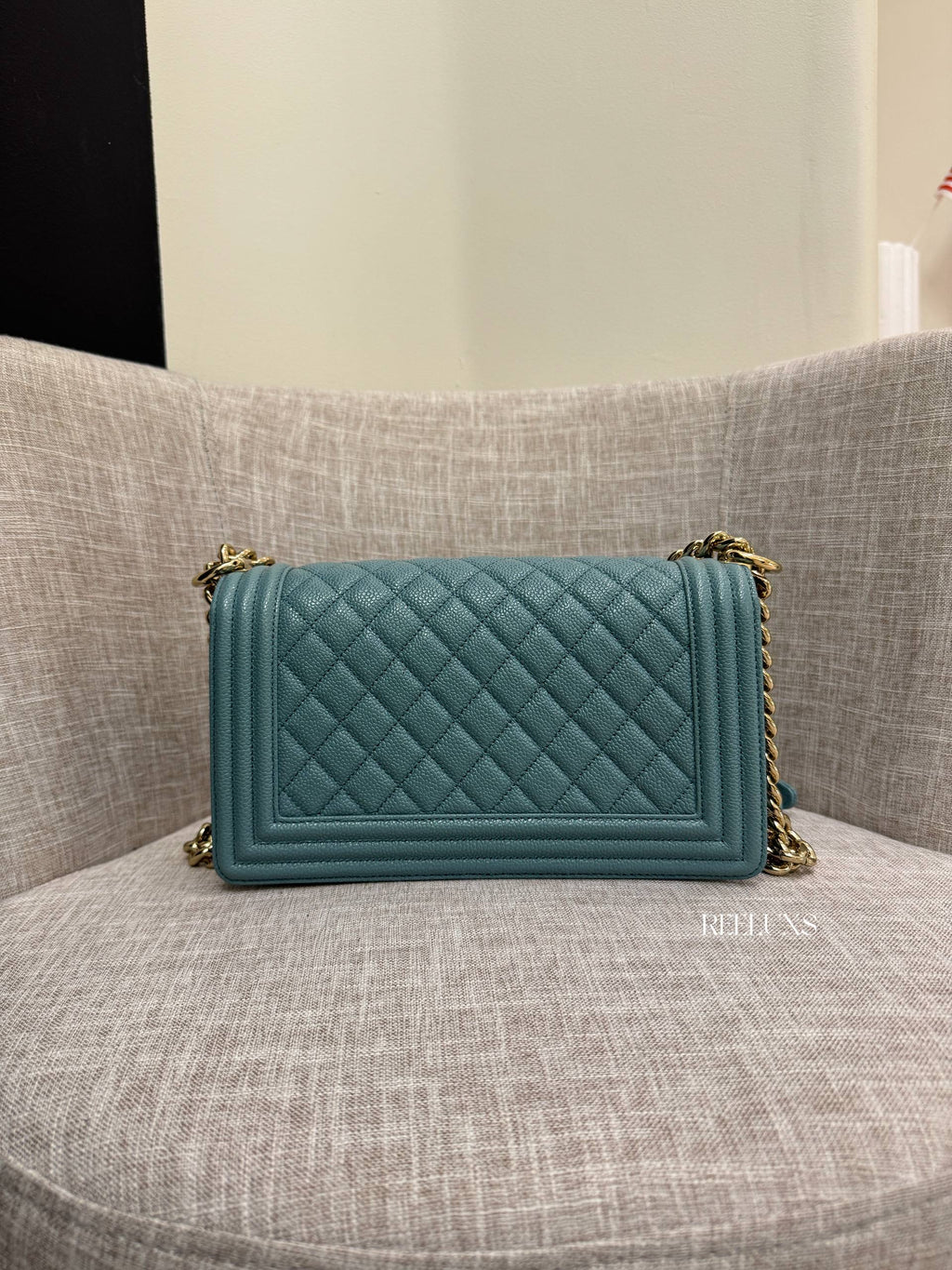 CHANEL Old Medium Boy Bag