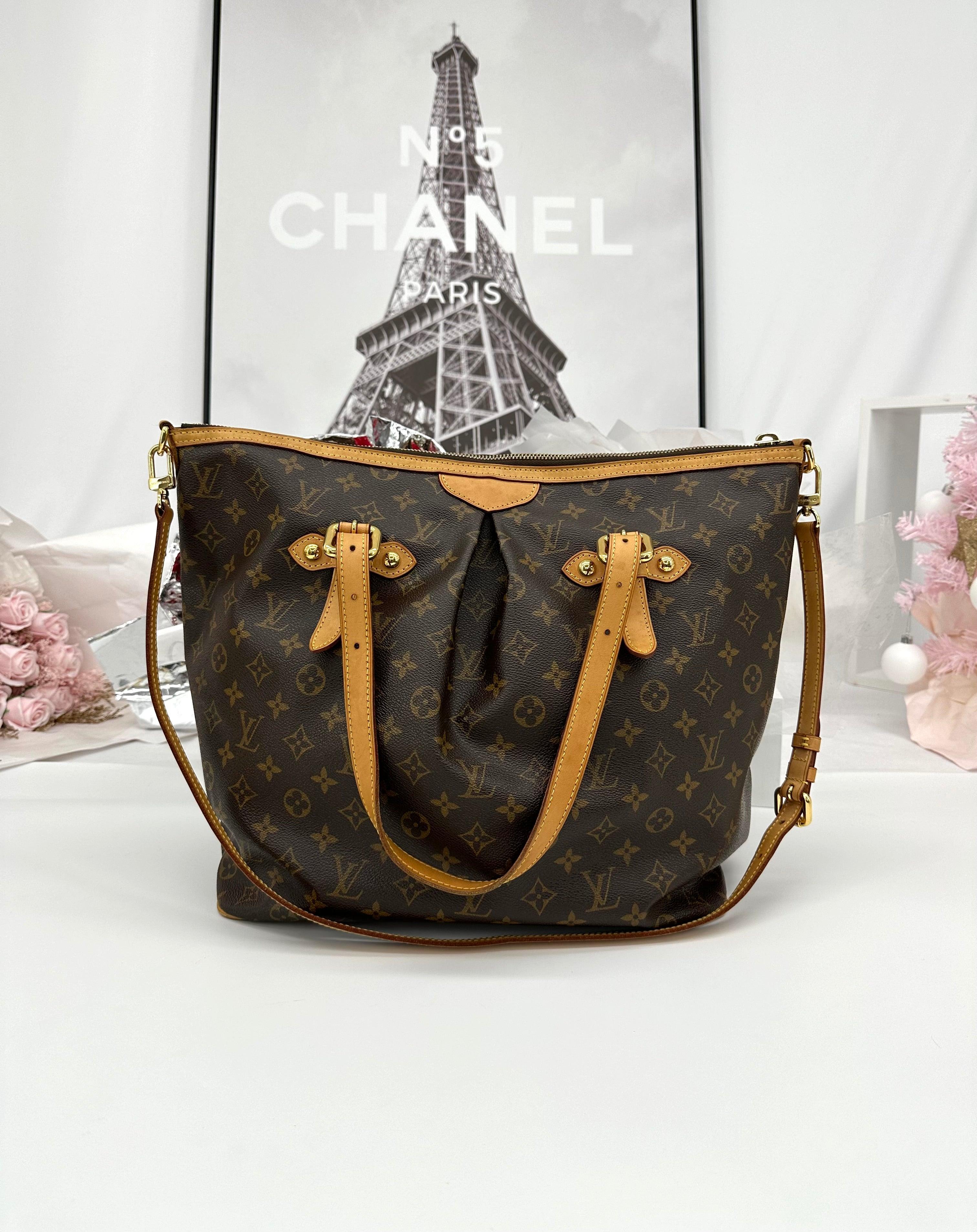 LOUIS VUITTON
Monogram Canvas Palermo GM Bag - Reeluxs 