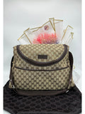 GUCCI Monogram Diaper Bag - Reeluxs 