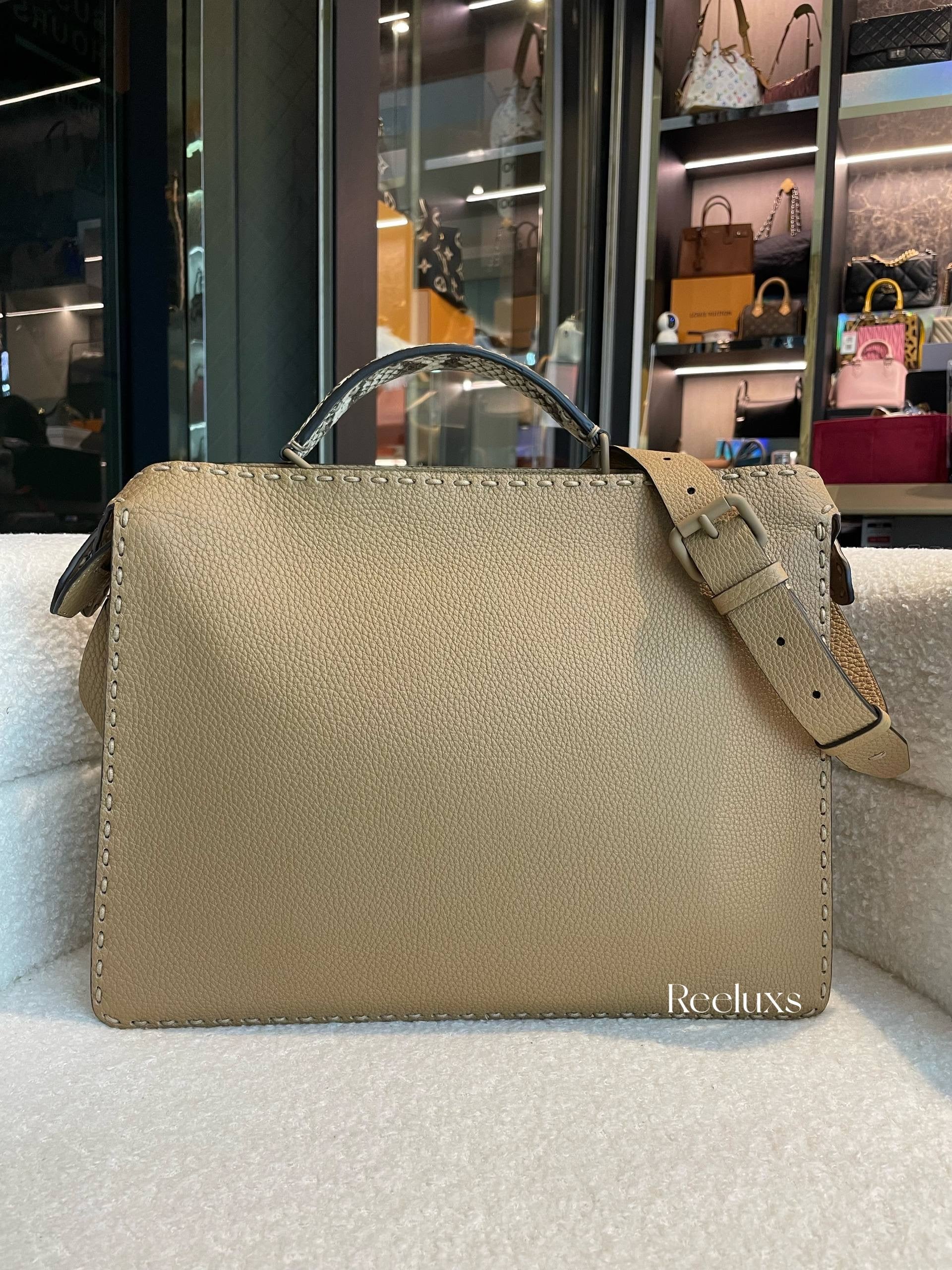 FENDI Peekaboo Icy You Medium 2way Handbag