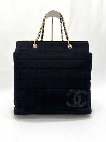 CHANEL Vintage Tote Bag Black