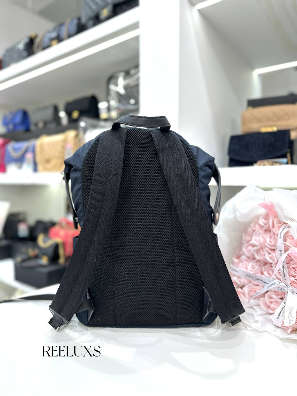 Fendi Monster Eye Nylon Backpack