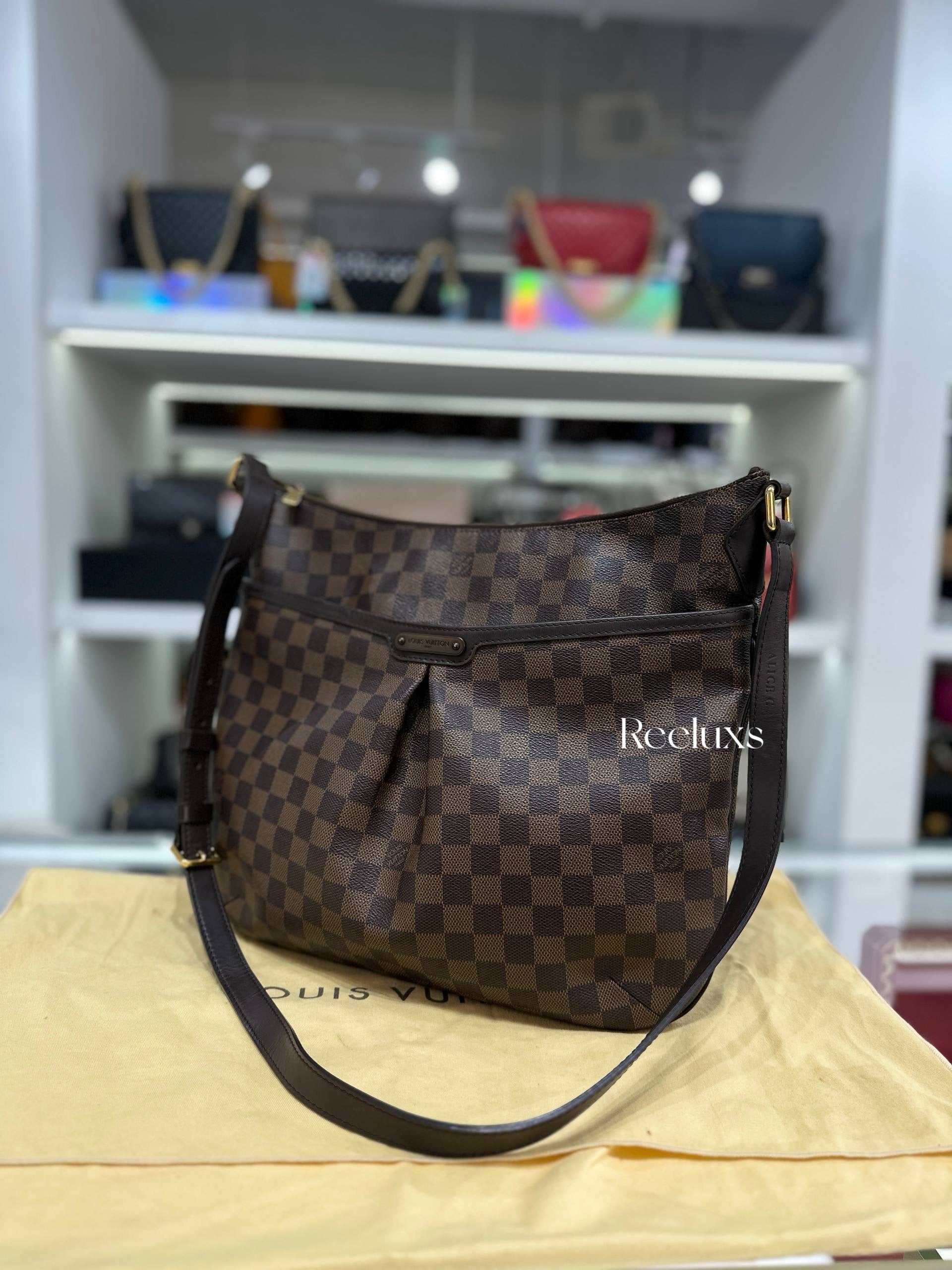 LOUIS VUITTON LV Bloomsbury Bag In Damier Ebene Canvas