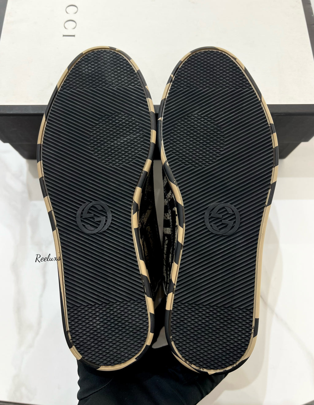 FULLSET GUCCI Lace Up Sneaker In Men's Casual Shoes Size 7 1/2