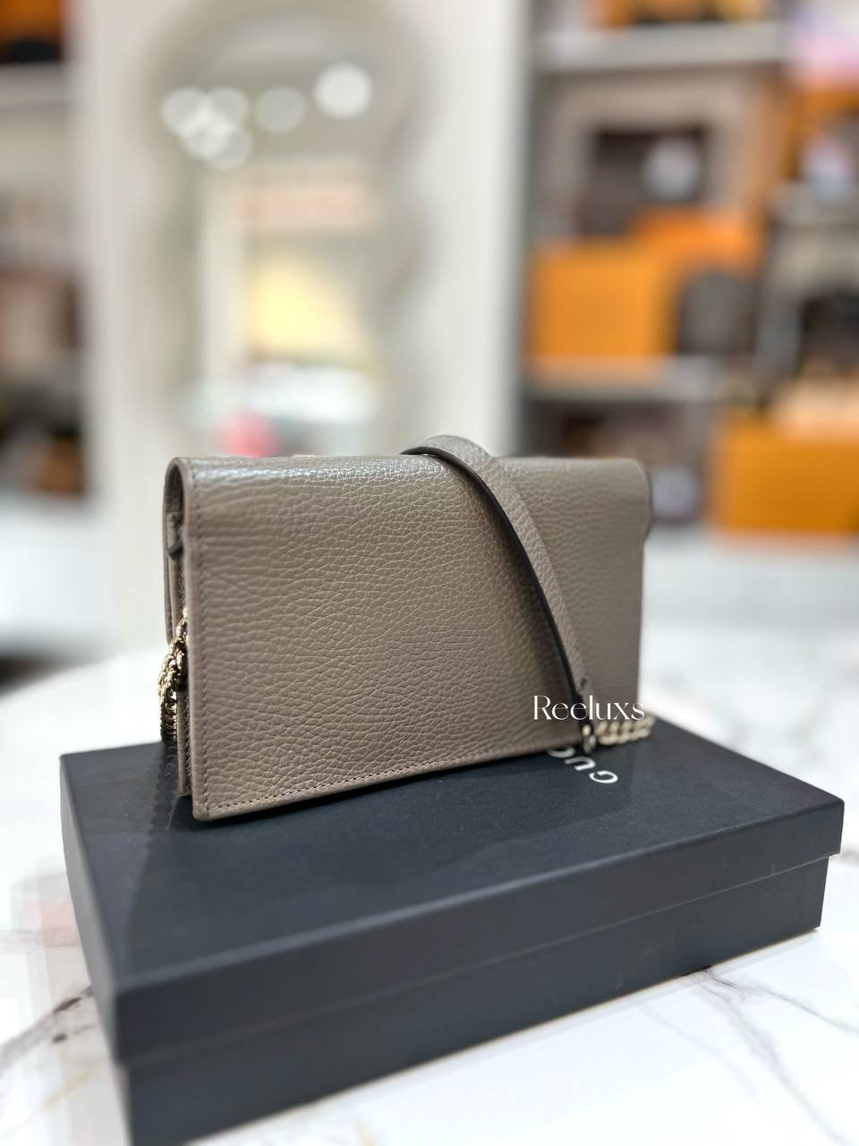 GUCCI Interlocking G Wallet On Chain ( WOC )