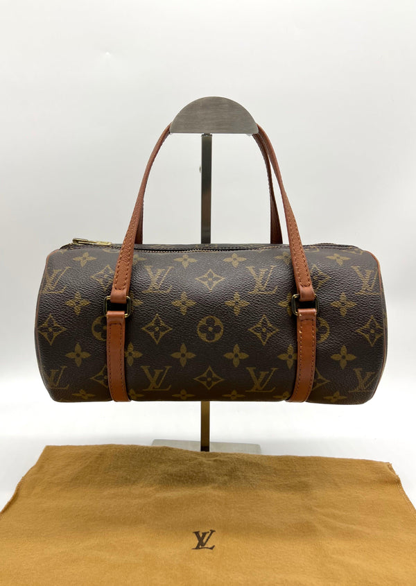 LOUIS VUITTON MONOGRAM PAPILLION 26 WOMEN HAND BAG - Reeluxs 