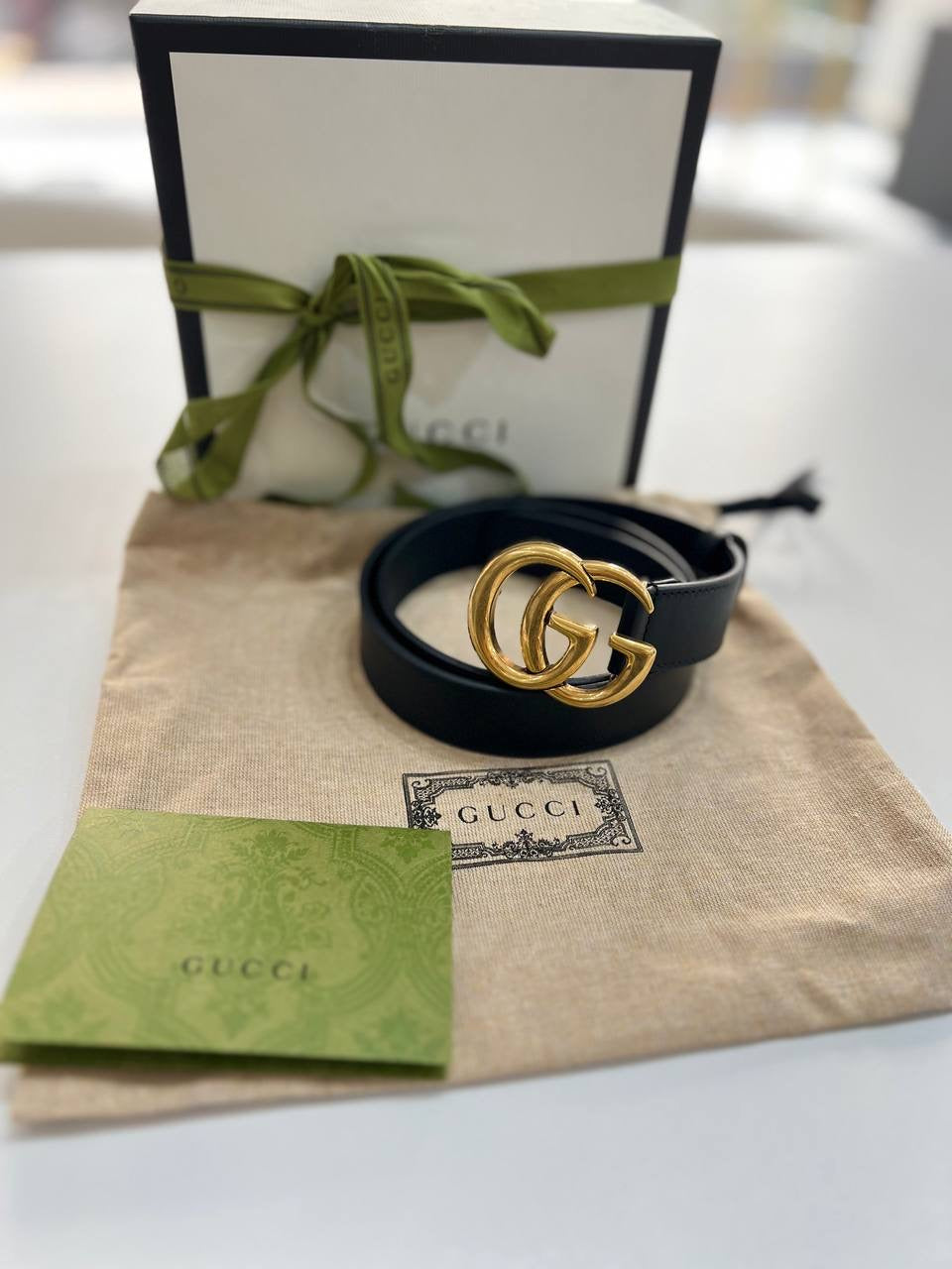 GUCCI GG Marmont  Leather Belt