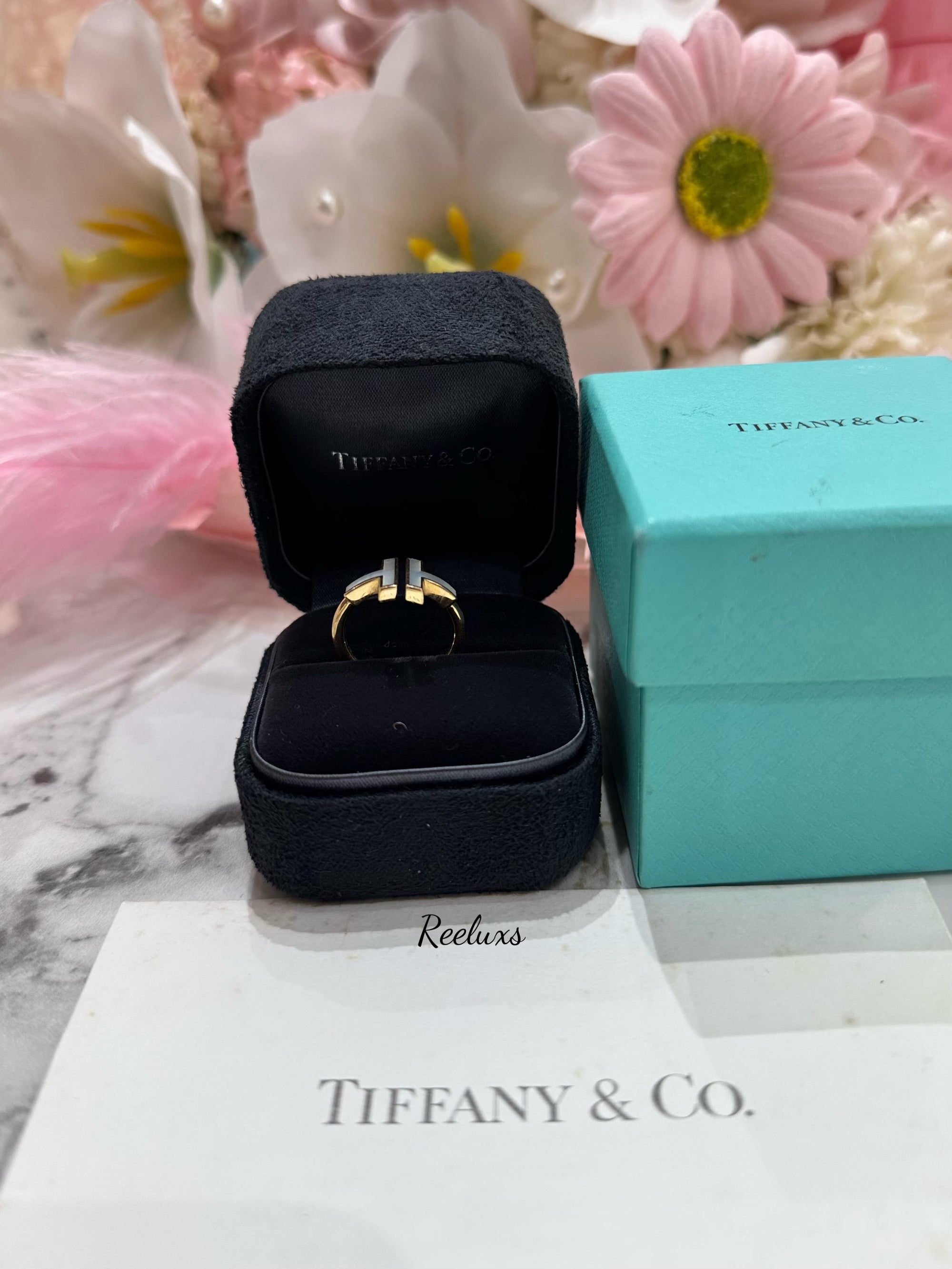 TIFFANY & CO  T Square Ring