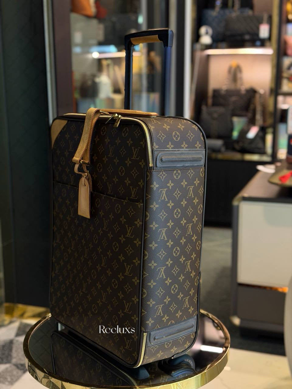 Louis Vuitton Monogram Canvas Business Pegase Legere 55 Luggage