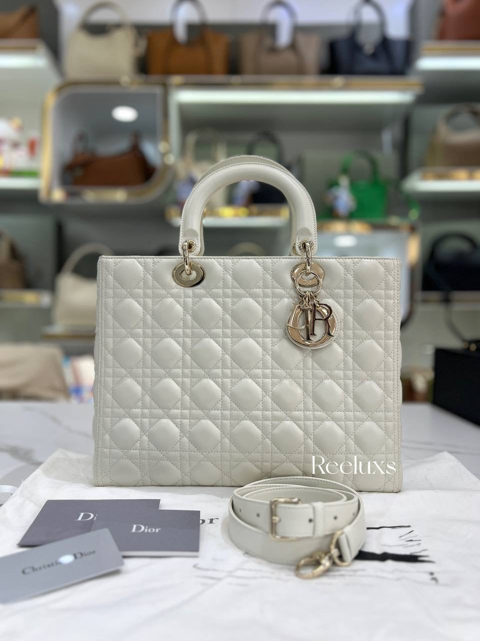 CHRISTIAN LADY DIOR Hand Bag